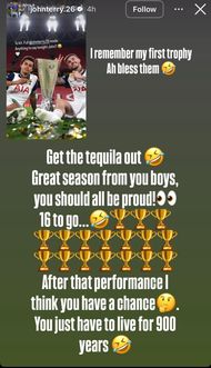 John Terry's reaction to James Maddison's Instagram post